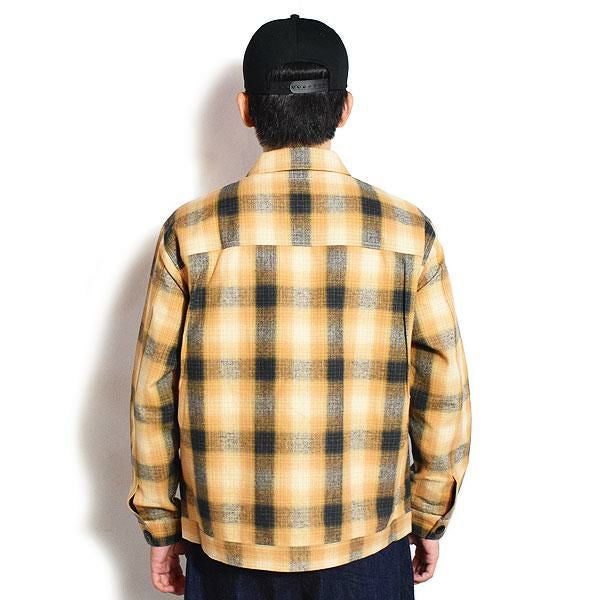 CALEE キャリー OMBRE CHECK SWINGTOP