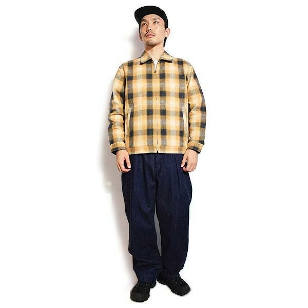 CALEE キャリー OMBRE CHECK SWINGTOP