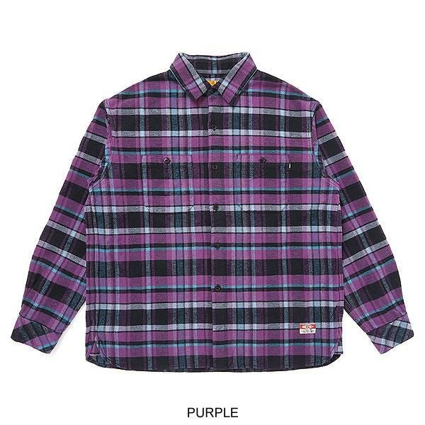 CHALLENGER チャレンジャー PLAID FLANNEL SHIRT