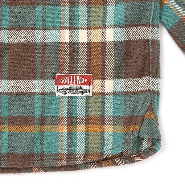 CHALLENGER チャレンジャー PLAID FLANNEL SHIRT
