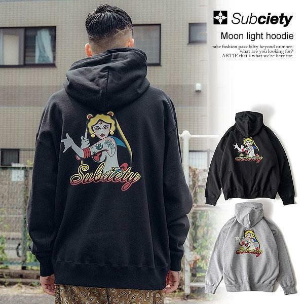 SUBCIETY サブサエティ Moon light hoodie
