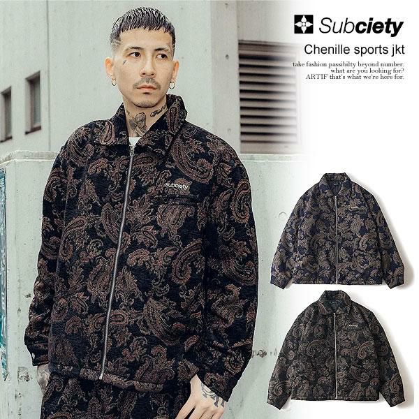 SUBCIETY サブサエティ Chenille sports jkt