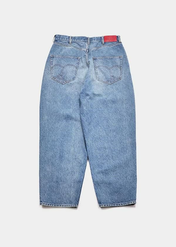 APPLEBUM アップルバム “Selena” Wide Tapered Denim Pants (Damage)