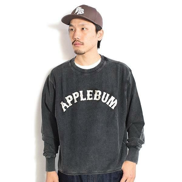 APPLEBUM アップルバム “Old Baseball” Crew Sweat