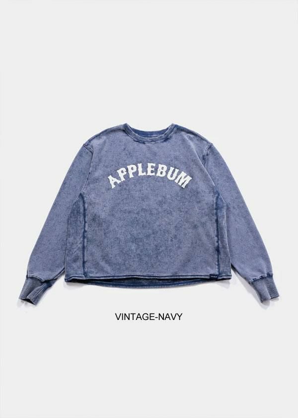 APPLEBUM アップルバム “Old Baseball” Crew Sweat