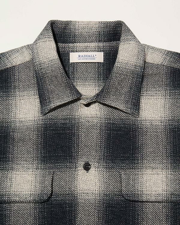 RADIALL ラディアル SHORE - OPEN COLLARED SHIRT L/S