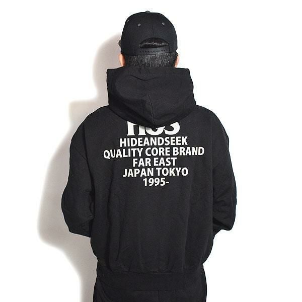 HIDE AND SEEK ハイドアンドシーク H&S Hooded Sweat Shirt (25aw)