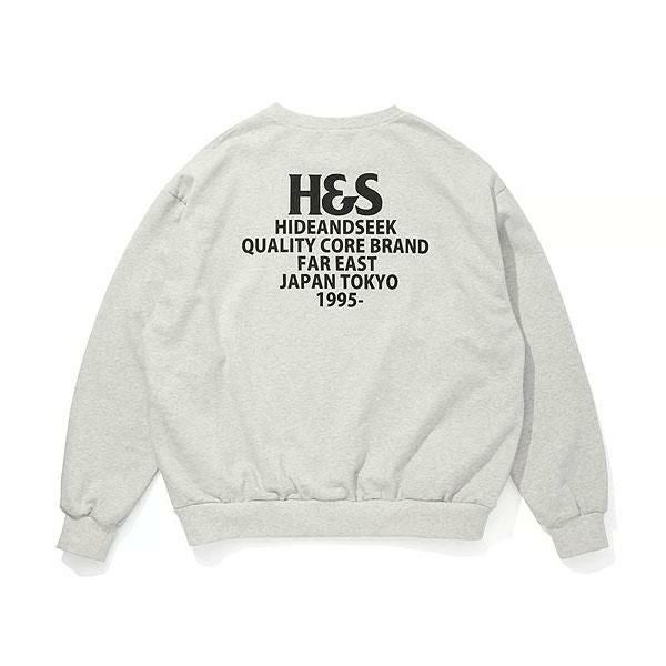 HIDE AND SEEK ハイドアンドシーク H&S Sweat Shirt (25aw)