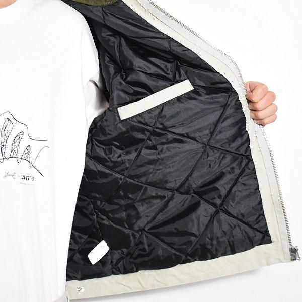 HIDE AND SEEK ハイドアンドシーク Ox Work Zip Jacket (Washed)