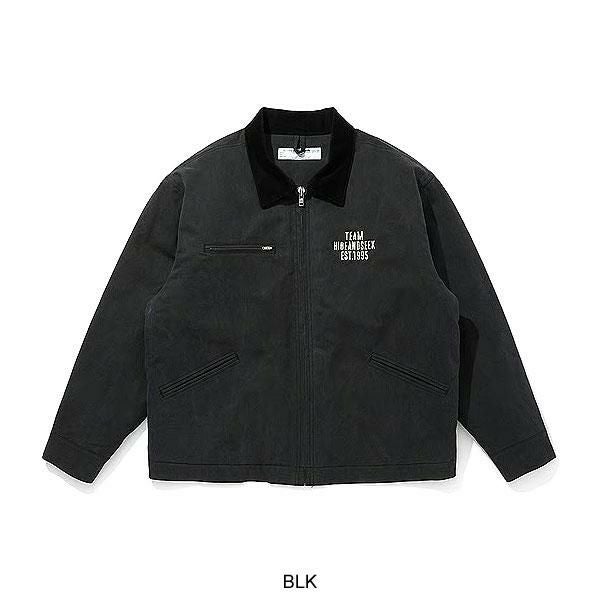 HIDE AND SEEK ハイドアンドシーク Ox Work Zip Jacket (Washed)