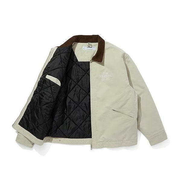 HIDE AND SEEK ハイドアンドシーク Ox Work Zip Jacket (Washed)