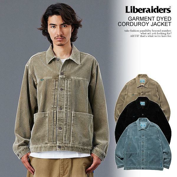 Liberaiders リベレイダース GARMENT DYED CORDUROY JACKET | ARTIF