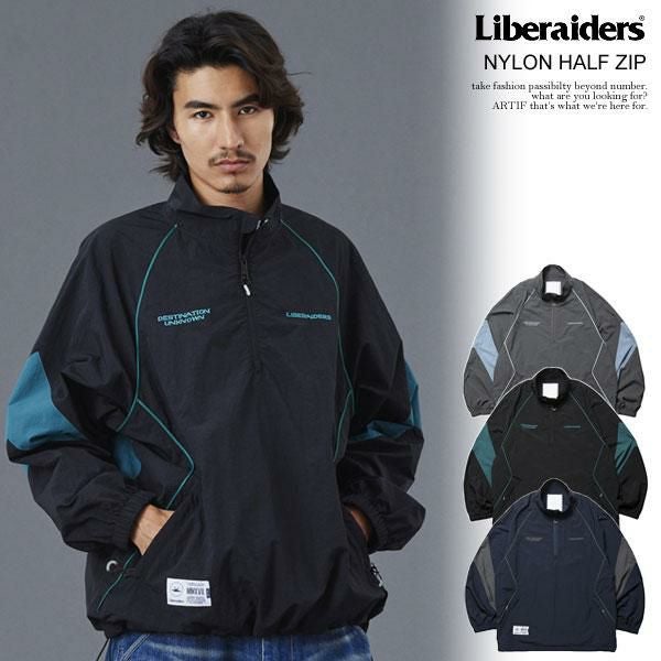 Liberaiders リベレイダース NYLON HALF ZIP | ARTIF [ストリート