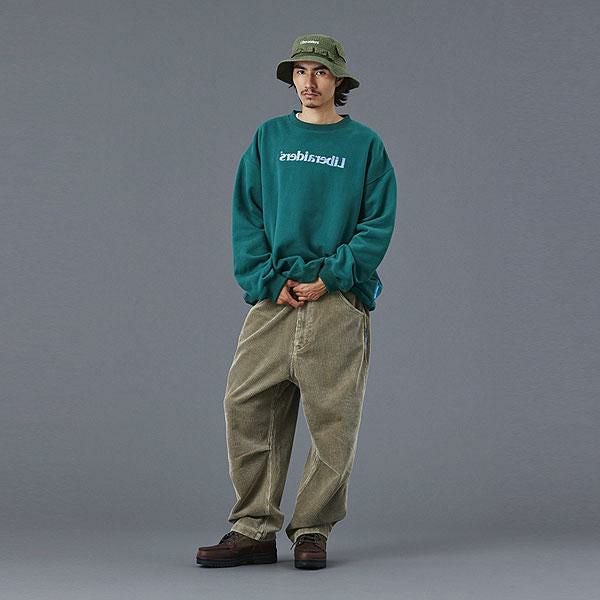 Liberaiders リベレイダース GARMENT DYED CORDUROY SARROUEL PANTS