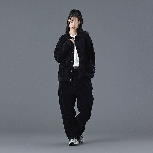 Liberaiders リベレイダース GARMENT DYED CORDUROY SARROUEL PANTS