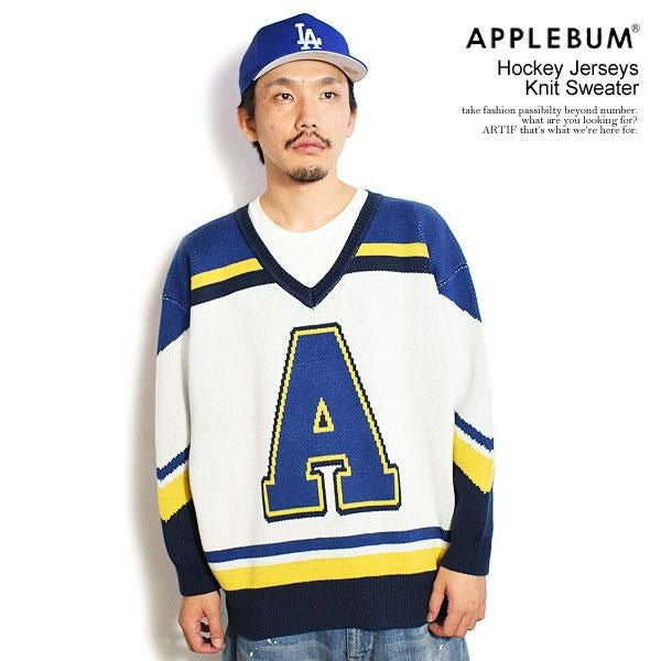 APPLEBUM アップルバム Hockey Jerseys Knit Sweater