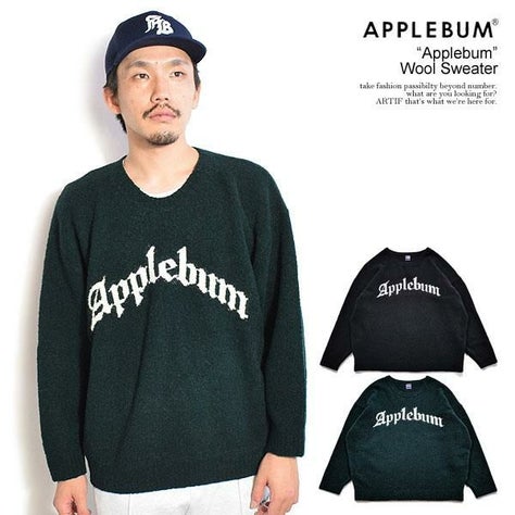 APPLEBUM アップルバム “Applebum” Wool Sweater