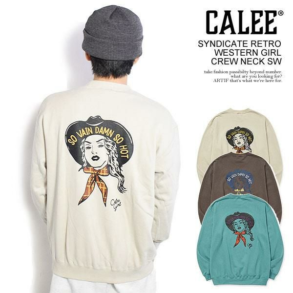 CALEE(キャリー) スウェット・パーカー | ARTIF [ストリートブランド