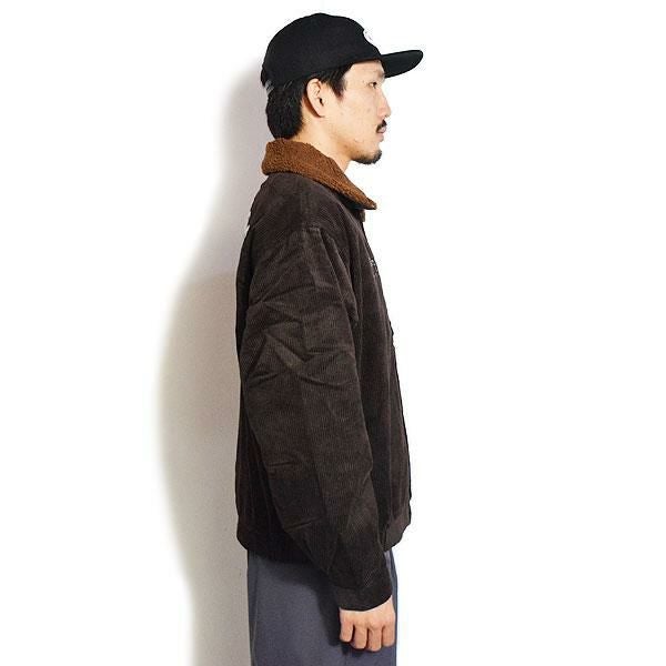 BEN DAVIS ベンデイビス REMOVAL BOA COLLAR CORD JACKET -BROWN-