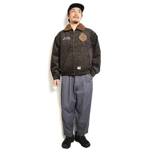 BEN DAVIS ベンデイビス REMOVAL BOA COLLAR CORD JACKET -BROWN-