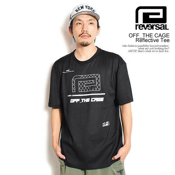 reversal × OFF_THE GAME リバーサル OFF_THE CAGE Reflective Tee 