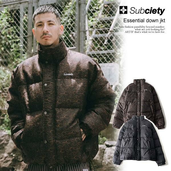 美品 Subciety ダウンジャケット XLサイズ完売品 Subciety（サブサエティ） ジャケット メンズ エッセンシャル ダウン