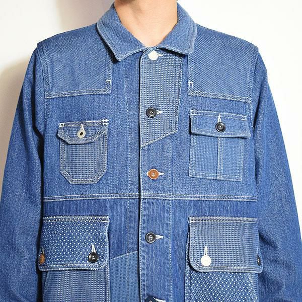 FDMTL ファンダメンタル COVERALL JACKET 3YR WASH