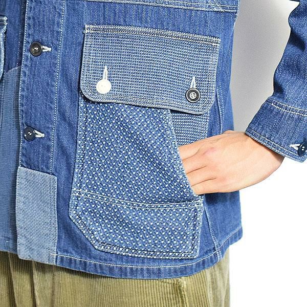 FDMTL ファンダメンタル COVERALL JACKET 3YR WASH