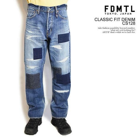 FDMTL ファンダメンタル CLASSIC FIT DENIM CS128