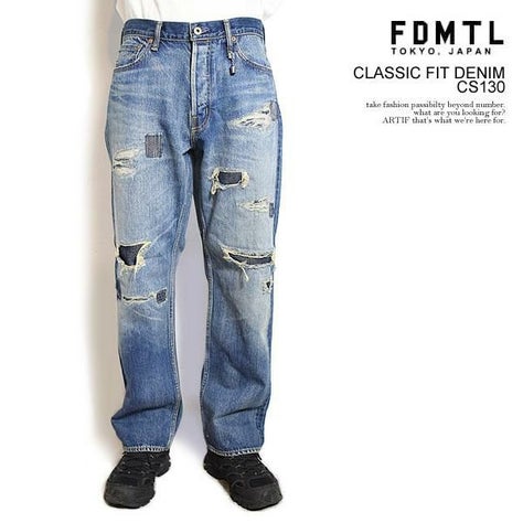 FDMTL ファンダメンタル CLASSIC FIT DENIM CS130