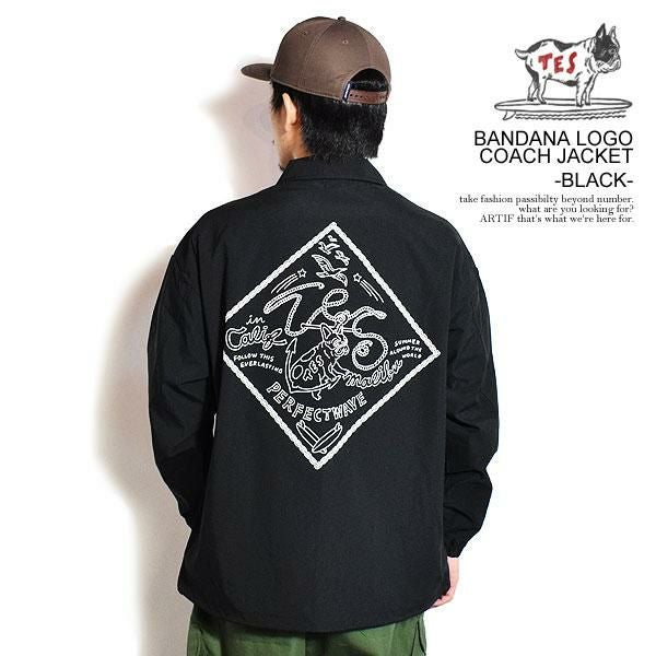 The Endless Summer エンドレスサマー TES BANDANA LOGO COACH JACKET 