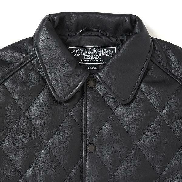 CHALLENGER チャレンジャー QUILTING LEATHER JACKET