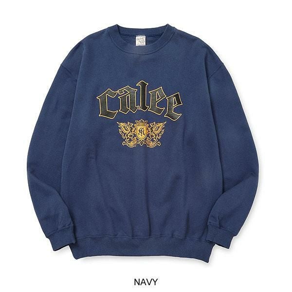 専用calee キャリー　トップス CALEE キャリー EMBLEM LOGO CREW NECK SW