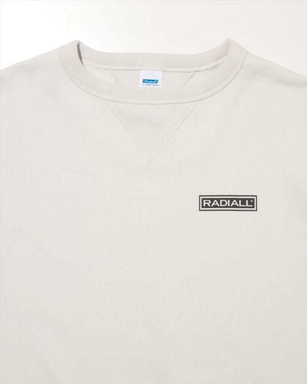 RADIALL ラディアル BOULEVARD - LOOPWHEEL CREW NECK SWEATSHIRT L/S