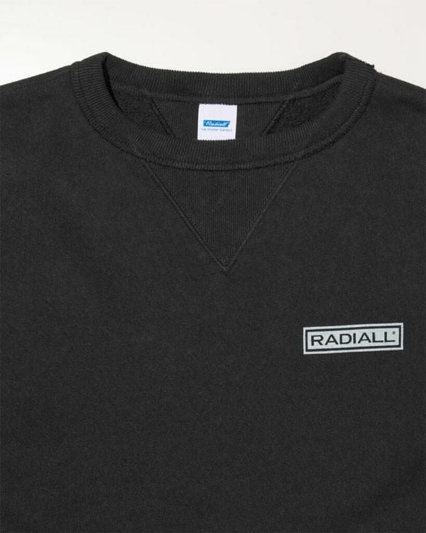 RADIALL ラディアル BOULEVARD - LOOPWHEEL CREW NECK SWEATSHIRT L/S