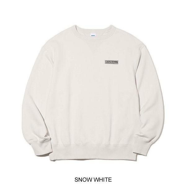 RADIALL ラディアル BOULEVARD - LOOPWHEEL CREW NECK SWEATSHIRT L/S