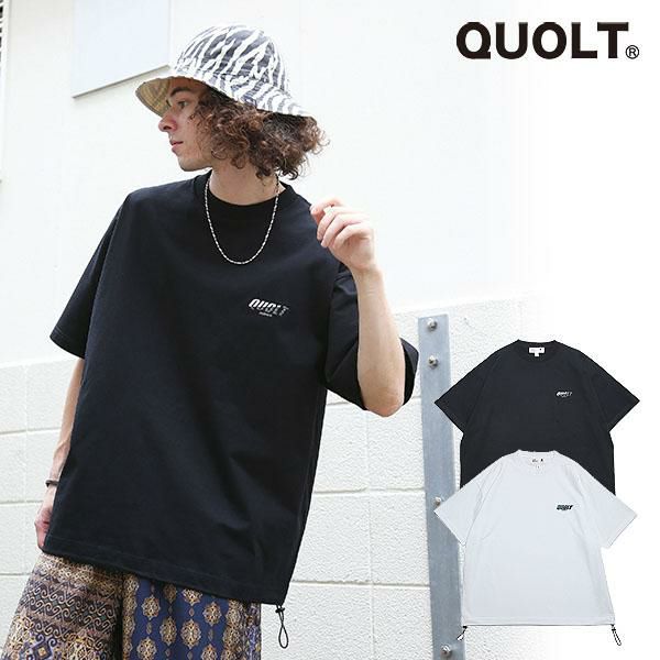 QUOLT クオルト DRAWCORD TEE