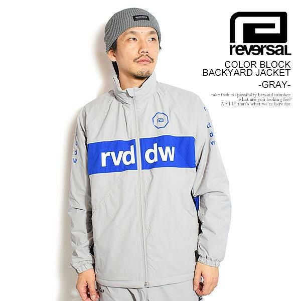 reversal リバーサル COLOR BLOCK BACKYARD JACKET -GRAY- | ARTIF 