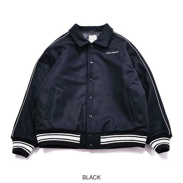 APPLEBUM アップルバム Collared Melton Stadium Jacket