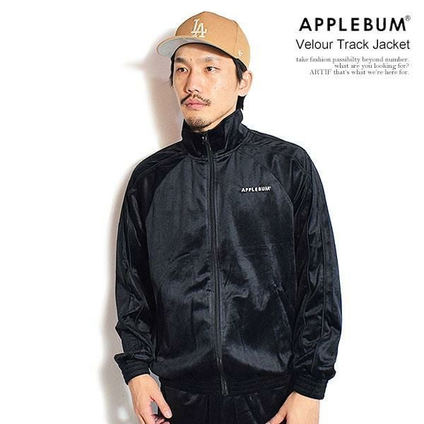 APPLEBUM アップルバム Velour Track Jacket