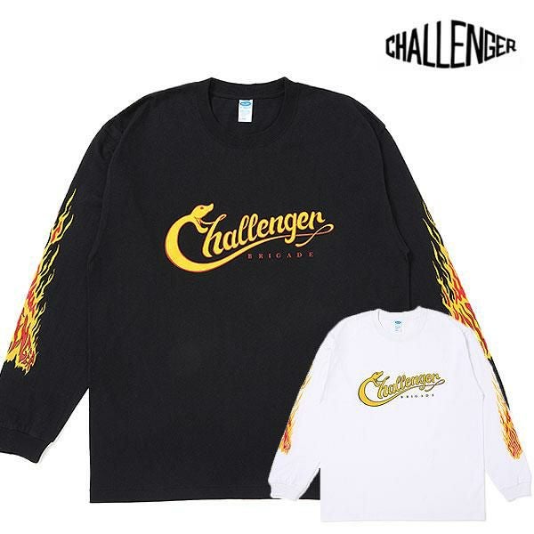 CHALLENGER チャレンジャー L/S SNAKING LOGO TEE