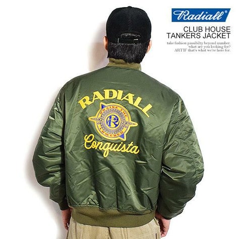 RADIALL ラディアル CLUB HOUSE - TANKERS JACKET
