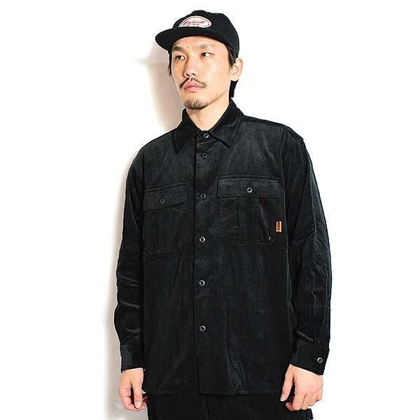 RADIALL ラディアル BRICKS - REGULAR COLLARED UTILITY SHIRT L/S