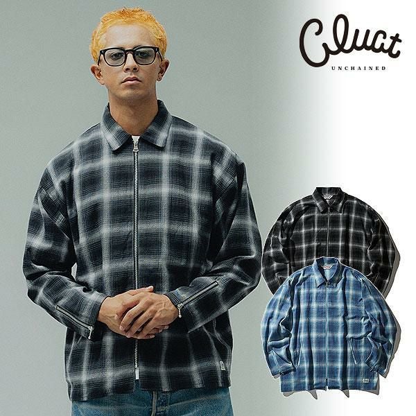 CLUCT クラクト PUEBLO[L/S ZIP SHIRT]