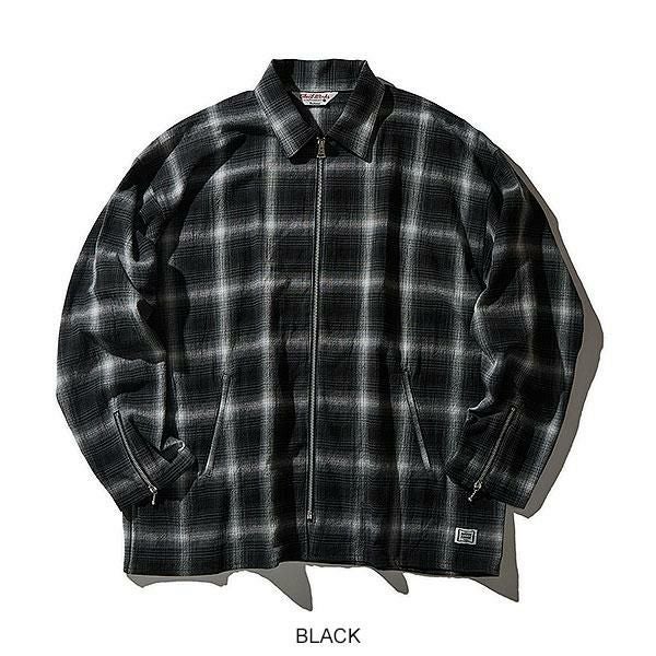 CLUCT クラクト PUEBLO[L/S ZIP SHIRT]