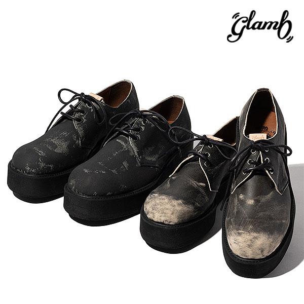 曆様■ glamb GB0120-AC03 3ホールシューズ グラム 革靴レザー 2026 春 先行予約 3月下旬～4月上旬入荷予定 glamb グラム Aged Three