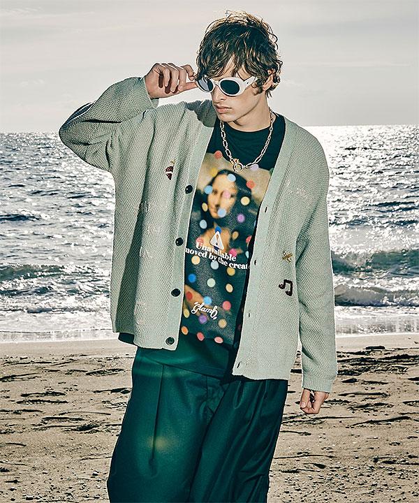 glamb グラム Hand Beaded Cardigan