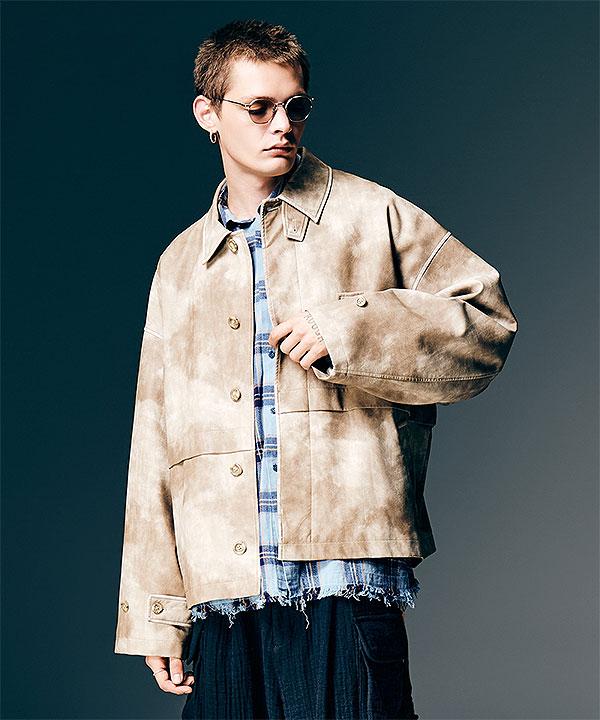 glamb グラム Oversize Synth Leather Blouson