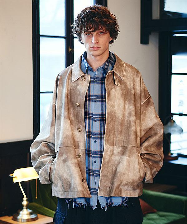 glamb グラム Oversize Synth Leather Blouson
