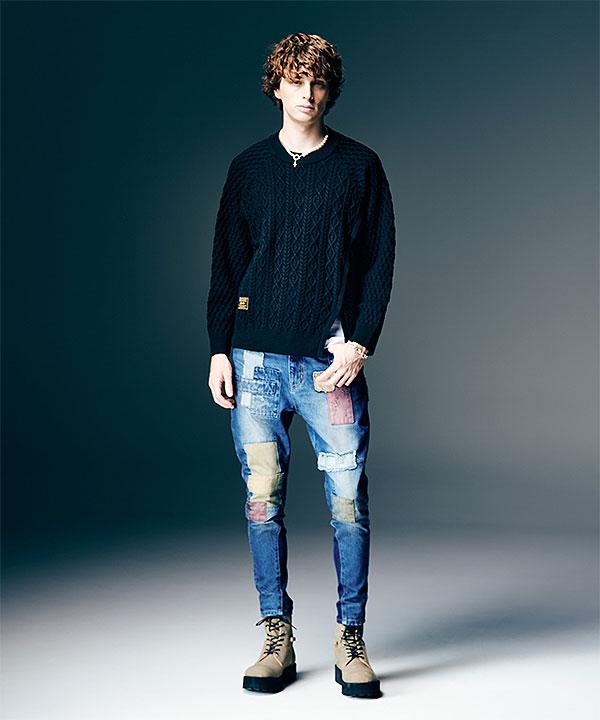 glamb グラム Unplugged Poly Denim
